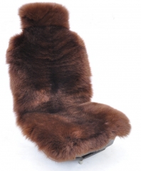 Big fur car seat cover plush autumn and winter warm cushion