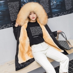 Best Selling Wholesale Parkas Jackets Custom Parkas For Women Fox Fur Parkas