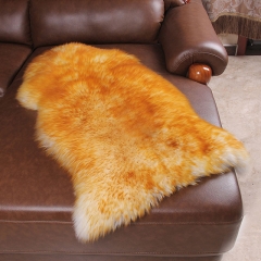 Real animal fur wholesale sheep skin rug for sheepskin