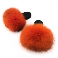 luxury orange raccoon slides