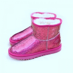 Ladies Transparent Waterproof Snow Boots